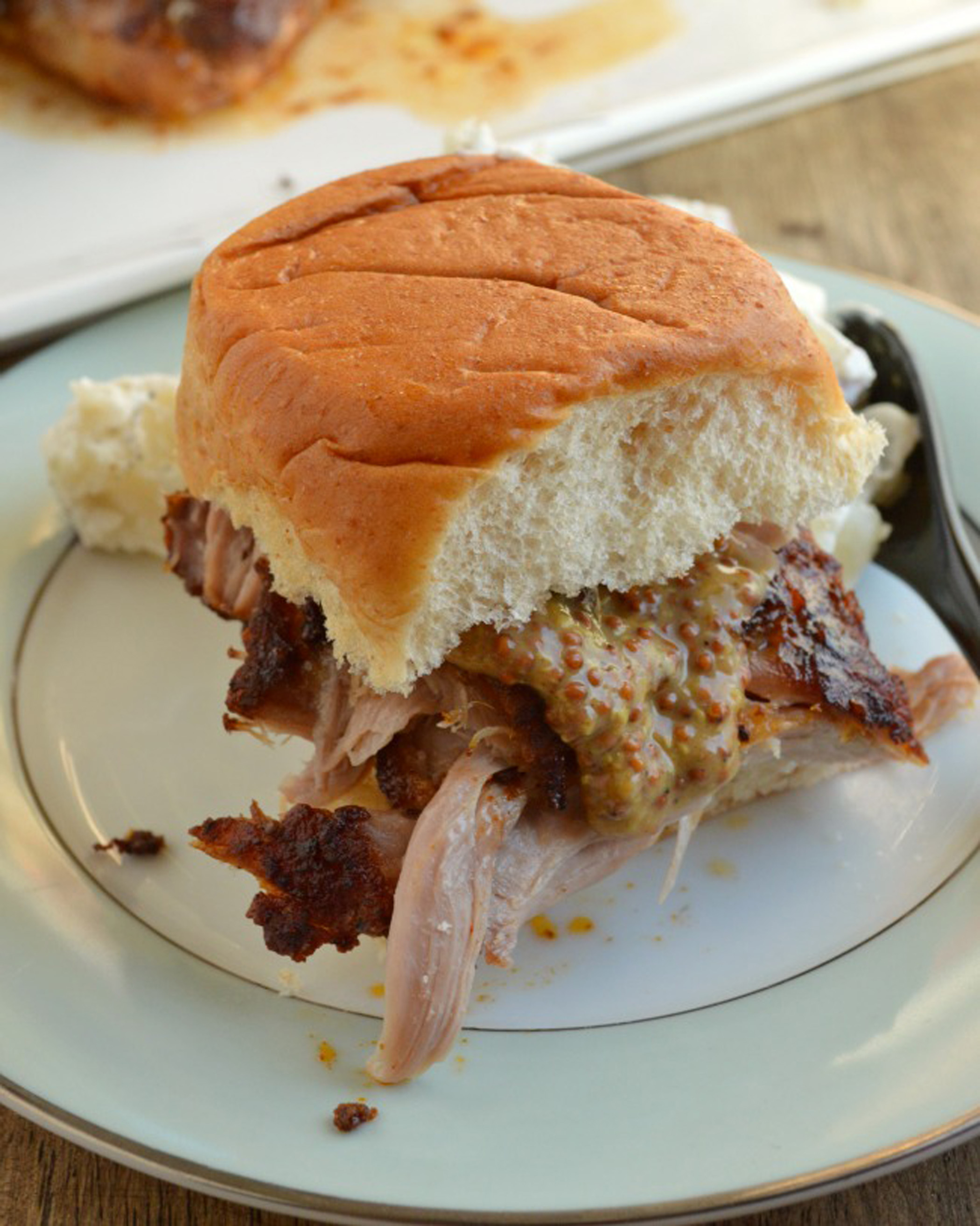 Mustard Glazed Blade Pork Roast Pork Recipes Pork Be Inspired