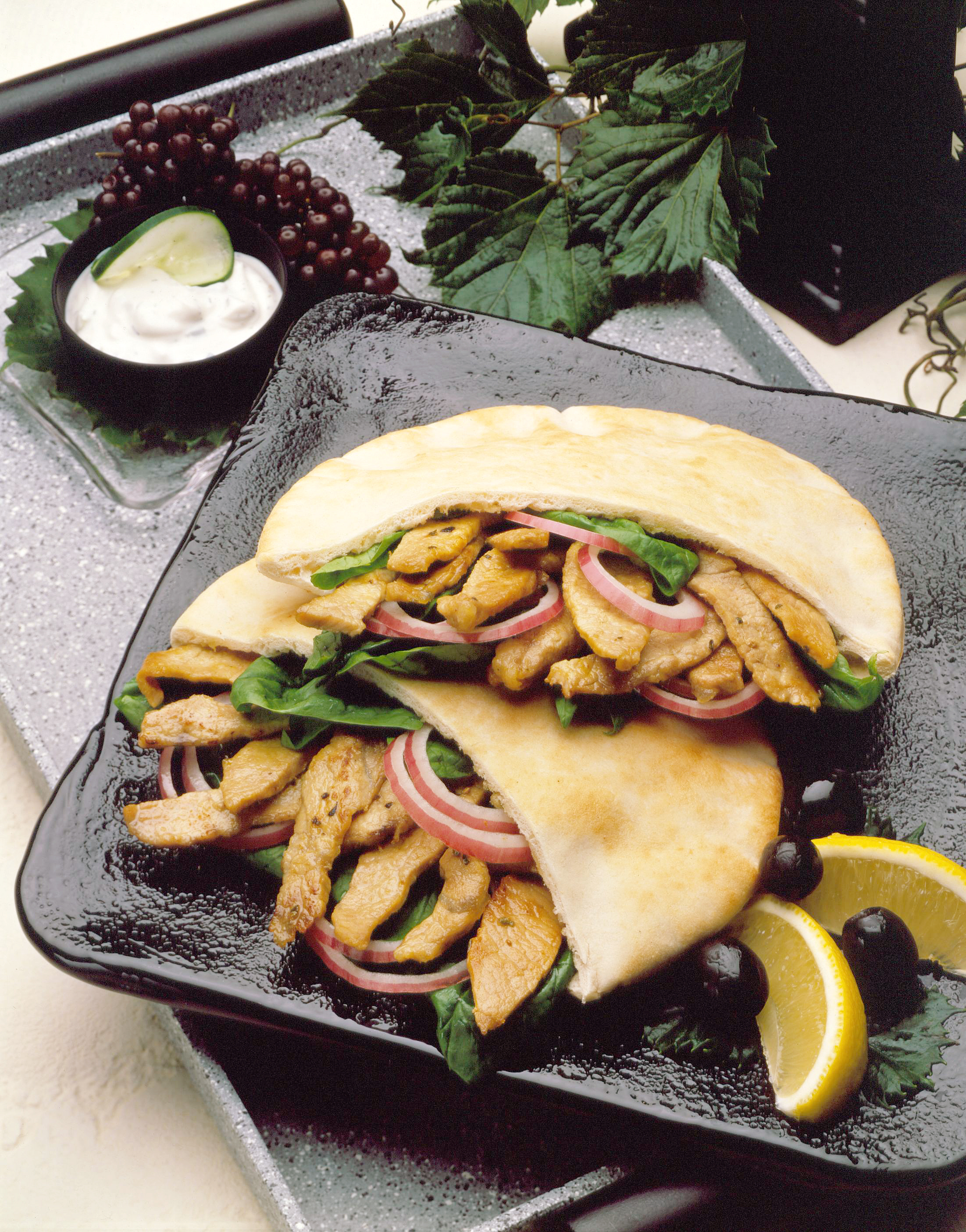 GyrosStyle Pork Sandwich Pork Recipes Pork Be Inspired